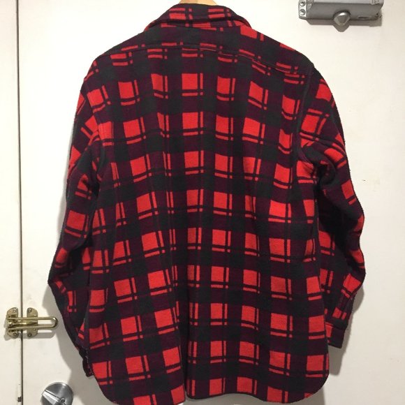 VINTAGE CHAMPION FLANNEL PLAID SHIRTS SIZE 15 - Picture 5 of 7